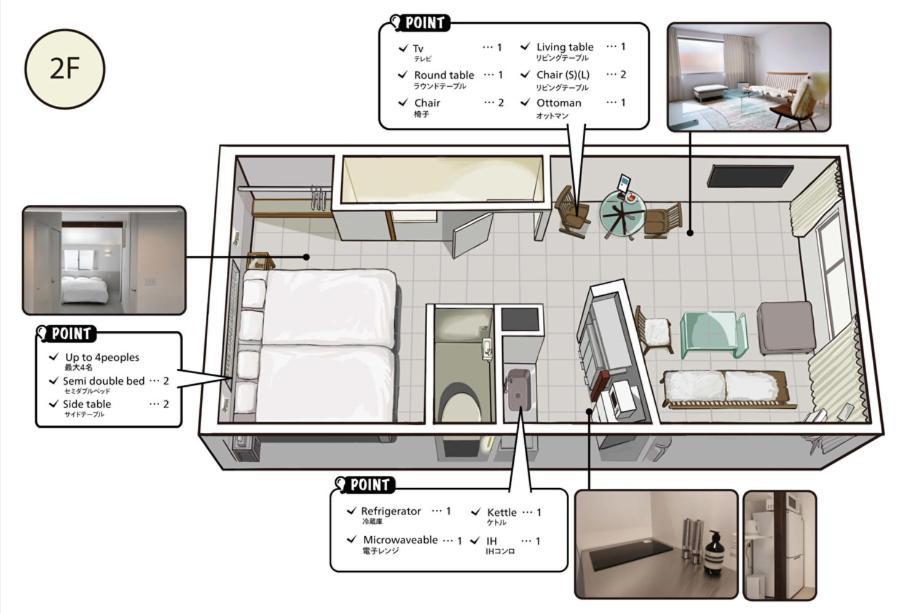 Ruff - Hosai - Apartment Kanazawa Bagian luar foto